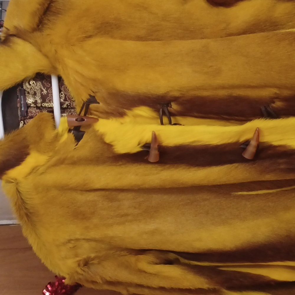 A Beau gosse0 yellow brown leather skin - Picture 2 of 8